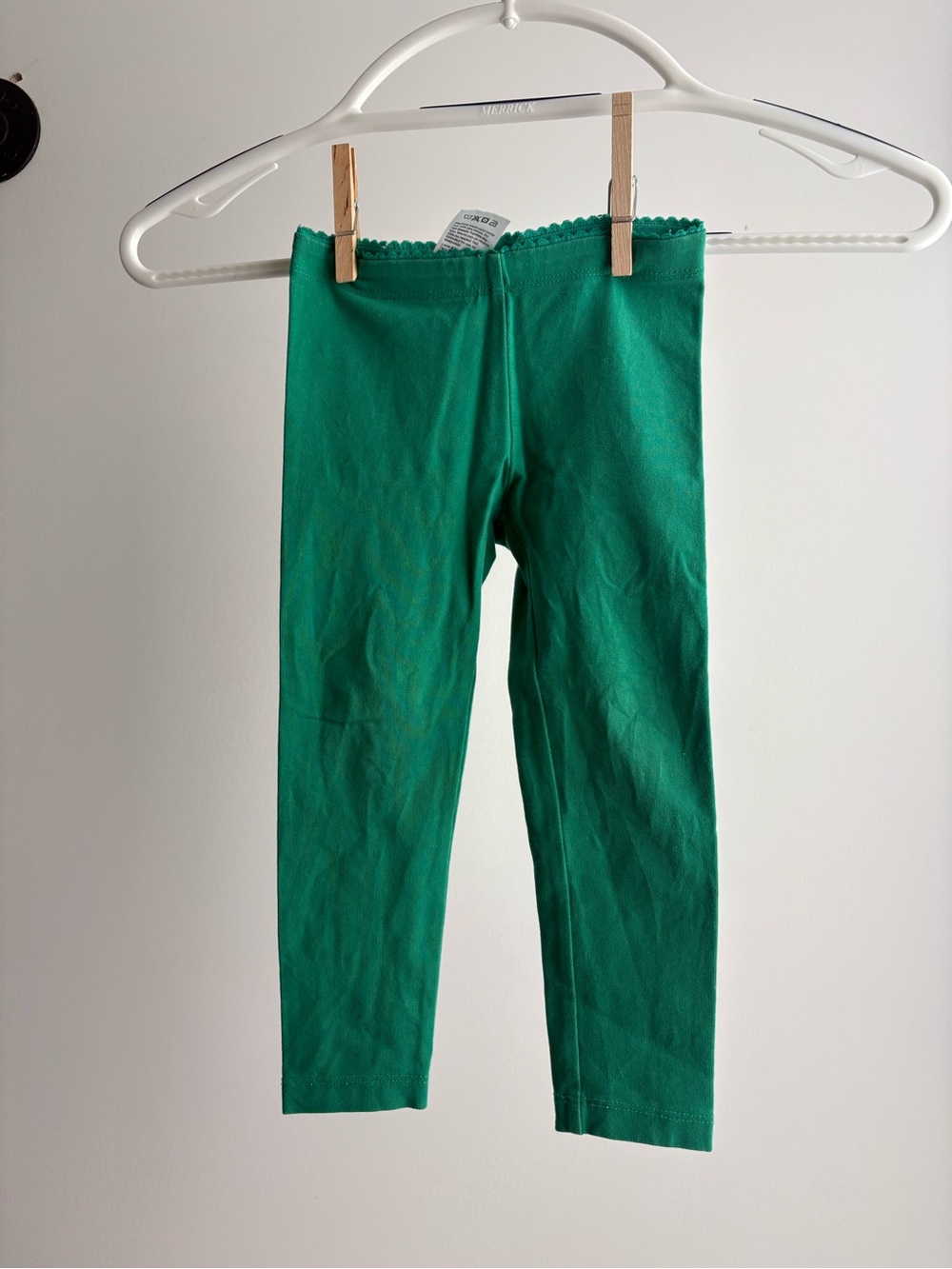 Tea Collection Toddler Green Leggings, Unisex